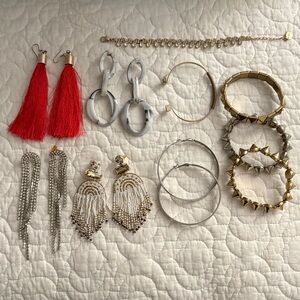 Jewelry Lot Earrings & Bracelets 2010’s